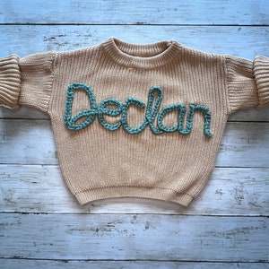 Baby and Toddler Name Sweater image 10