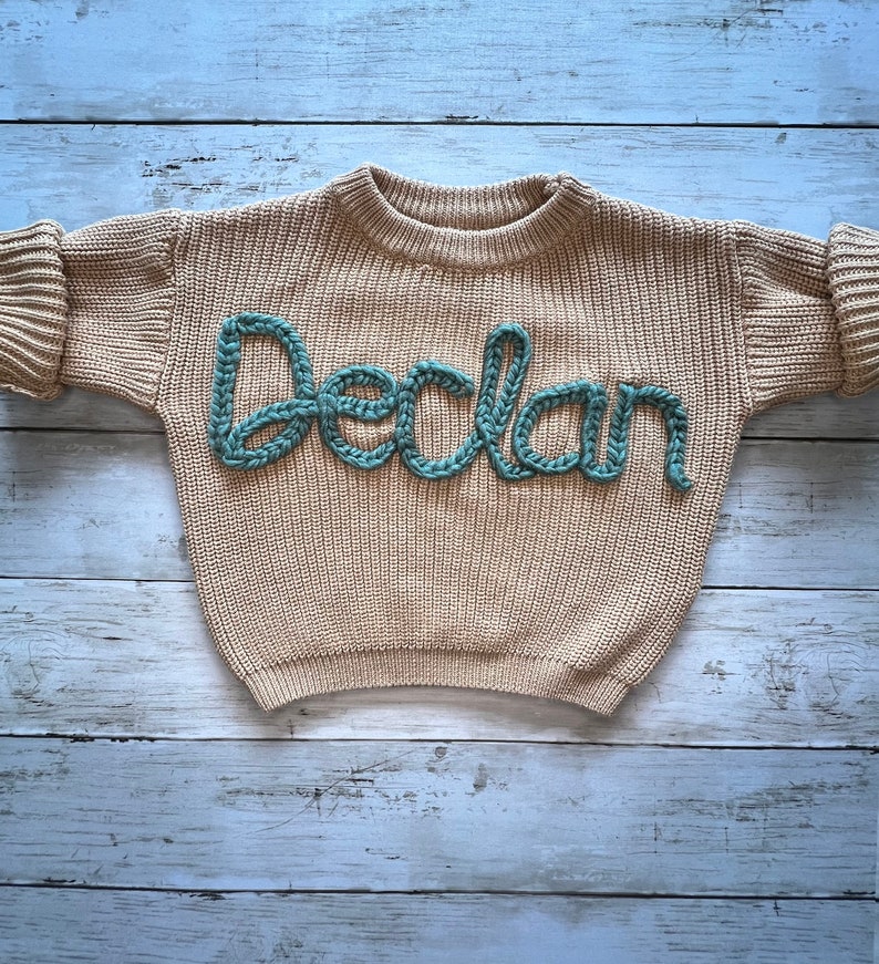 Baby and Toddler Name Sweater image 10