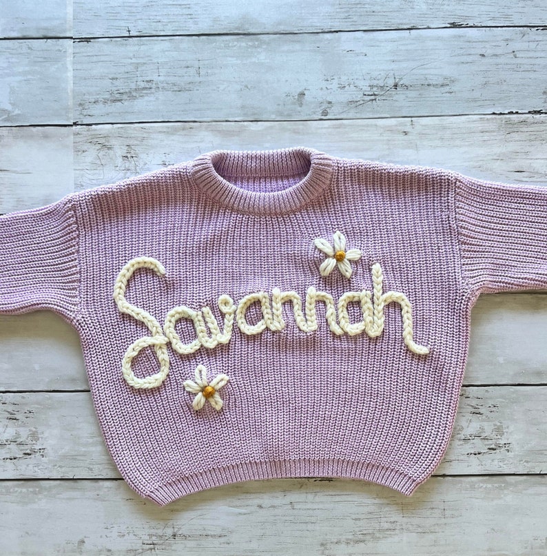 Baby and Toddler Name Sweater image 6