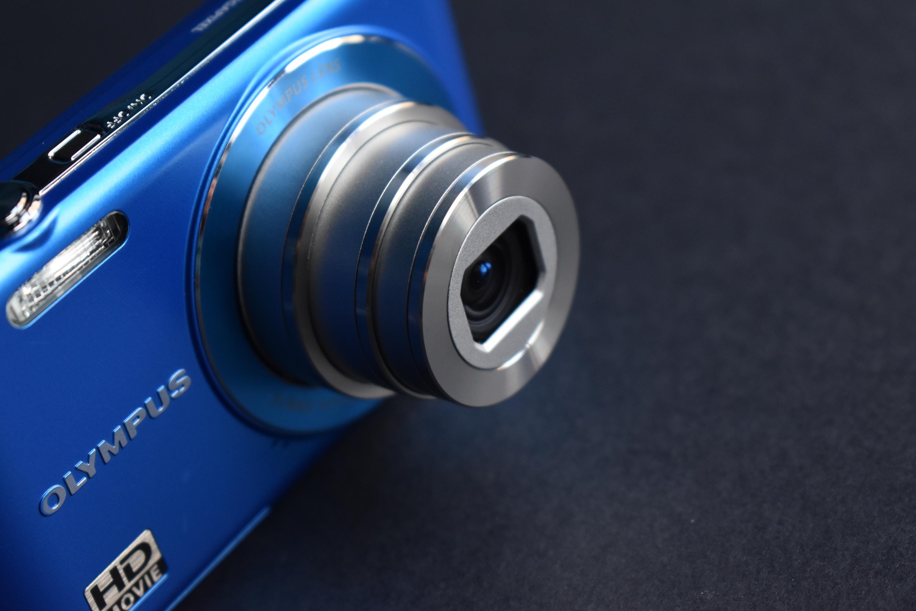 Olympus VG-120 Blue Digital Camera: 14MP, 5x Wide, HD, Tested - Etsy