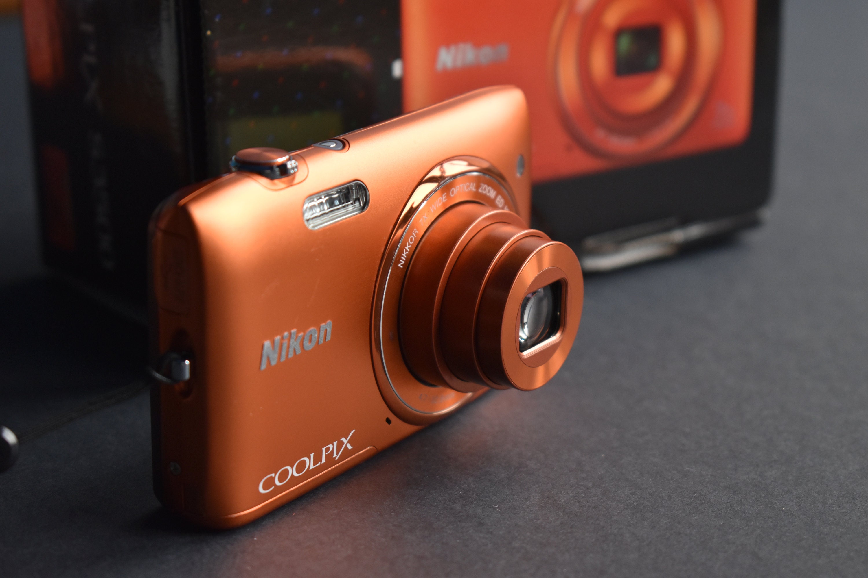 Nikon Coolpix S3500 20,1mp Digital Compact Camera Incl. BOX - Etsy