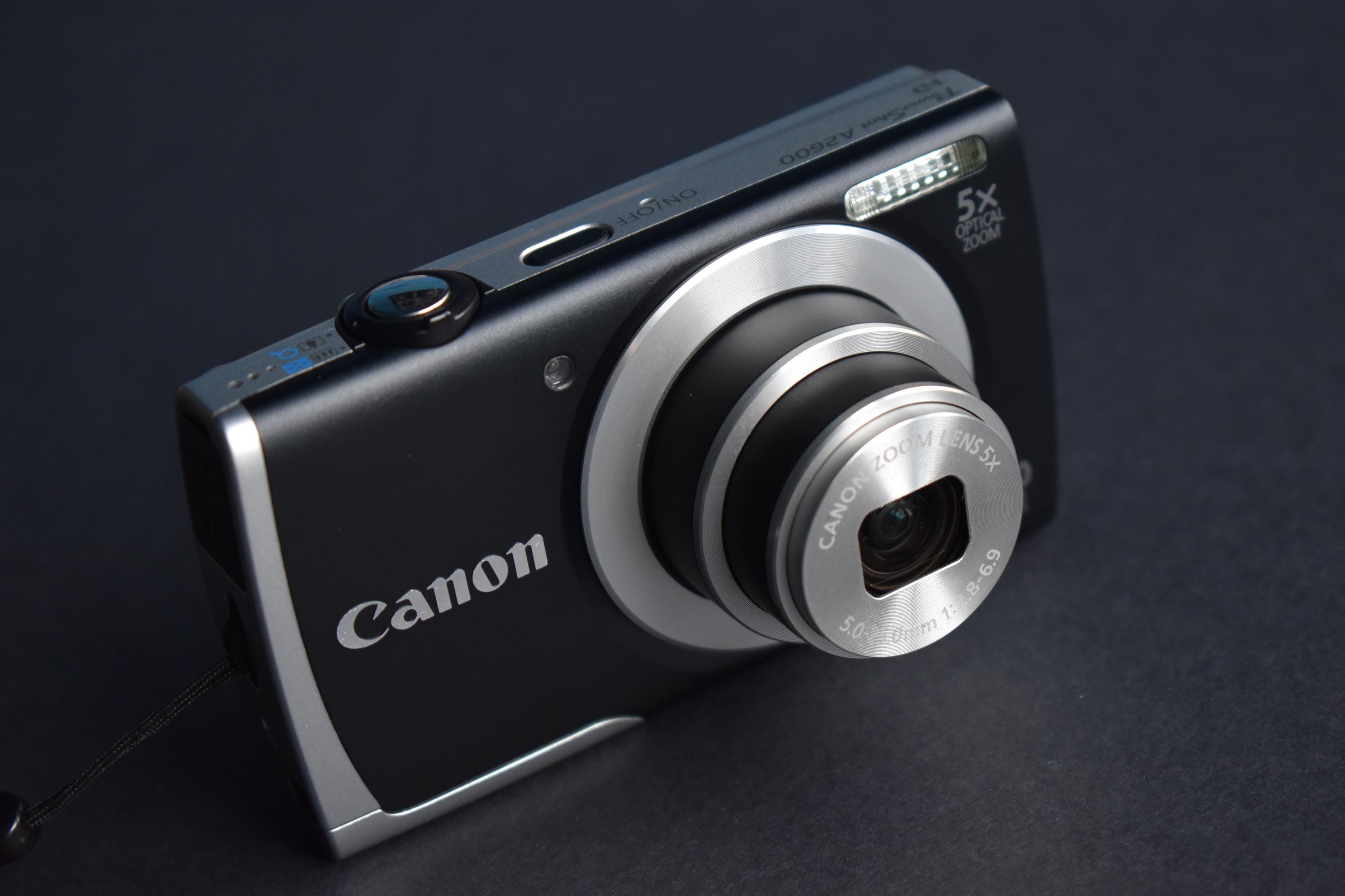 Canon Powershot A2600 HD 16.0MP Digital Camera - Black Fully