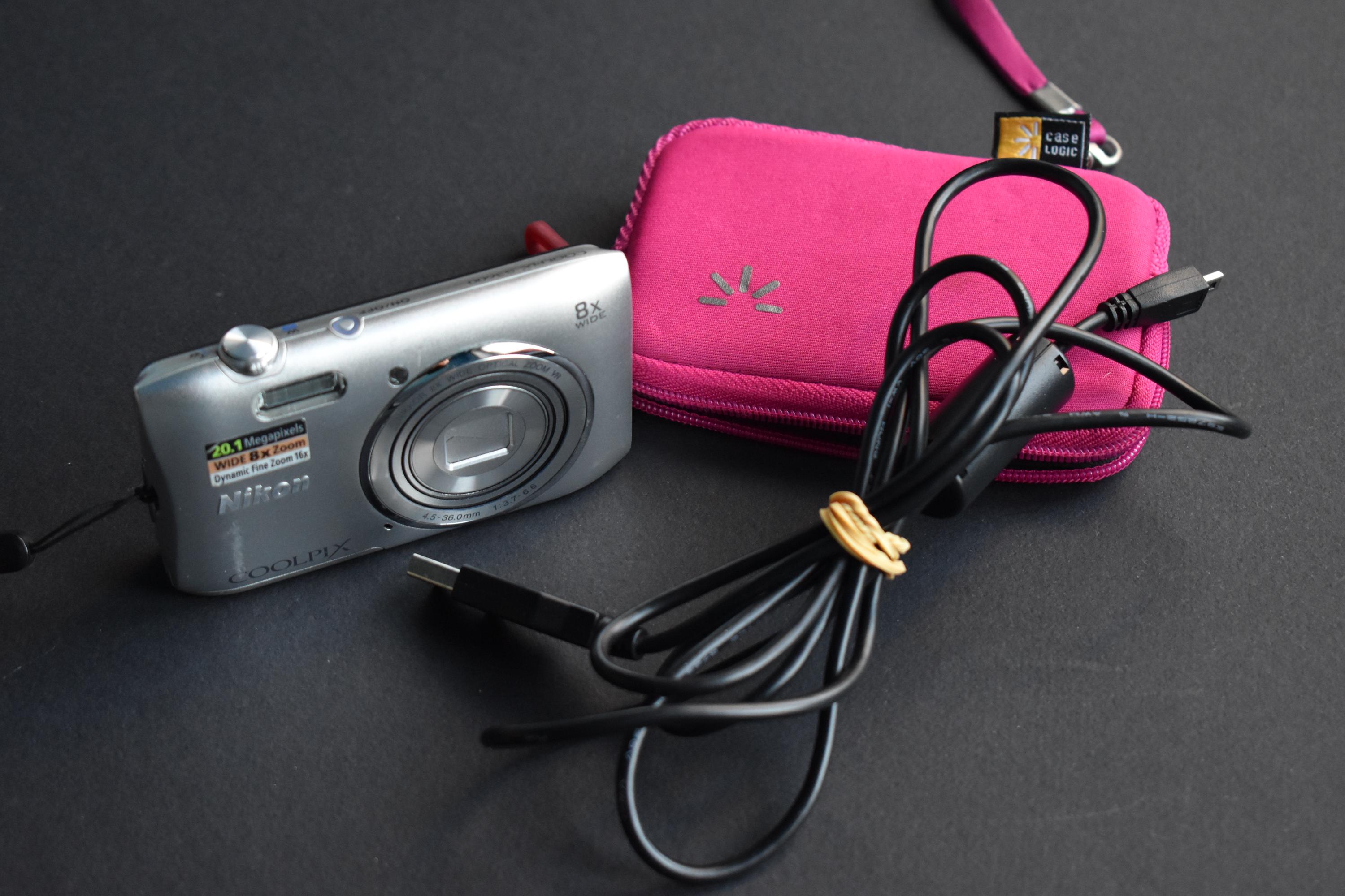 Nikon Coolpix S3600 Digital Camera 20.1mp 8x Wide Optical Zoom - Etsy