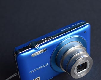Olympus VG-120 Blue Digital Camera: 14MP, 5x Wide, HD, Tested - Etsy
