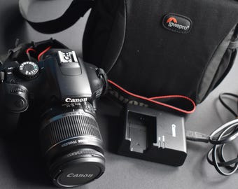 Canon EOS 1100D DSLR Camera with 18-55mm Lens, Charger, Bag