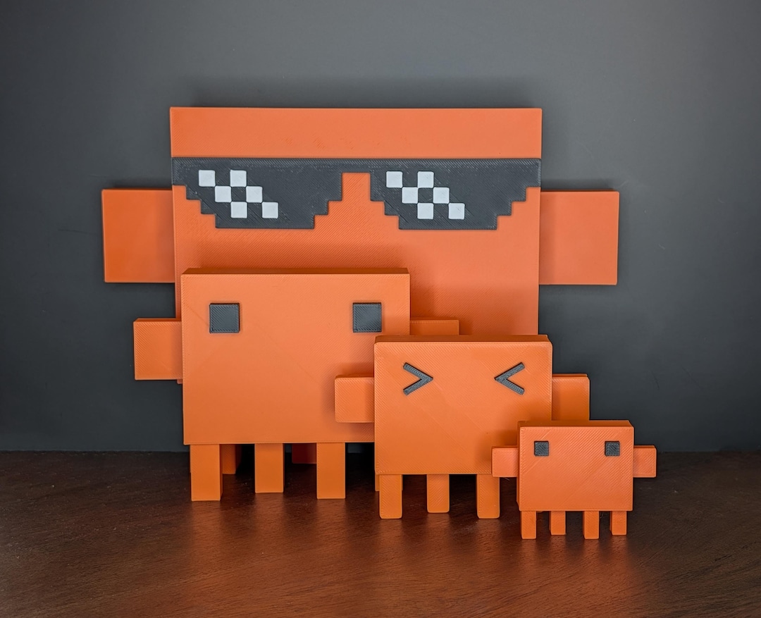 Claude Code Claw'd | 3D Printed Figurine | X-large, Medium, Small and X ...