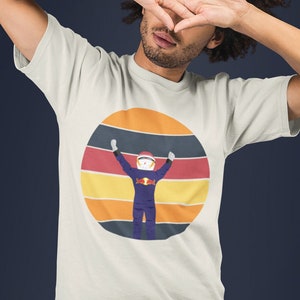 Camiseta vintage de Fórmula 1: regalo de cumpleaños perfecto para el día de la carrera para fanáticos de F1, Max Verstappen y Red Bull. Unisex, disponible en varios colores.