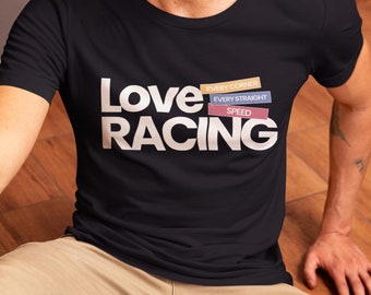 Love Racing T-Shirt: Formula 1 Fan Apparel