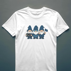 Camiseta de gnomo de equipo de boxes, camiseta con gráficos de dibujos animados de carreras, ropa para fanáticos de la F1, top unisex