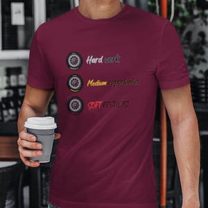 Camiseta de carreras de neumáticos F1 para fanáticos Camiseta de Fórmula 1 para amantes de la F1 Camiseta de regalo de deportes de motor Merchandising de Fórmula 1 Camiseta de NASCAR para fanáticos de la F1