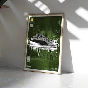 Puma Basket Classic 24&#39;&#39;x36&#39;&#39;. Limited print, only 250 copy.