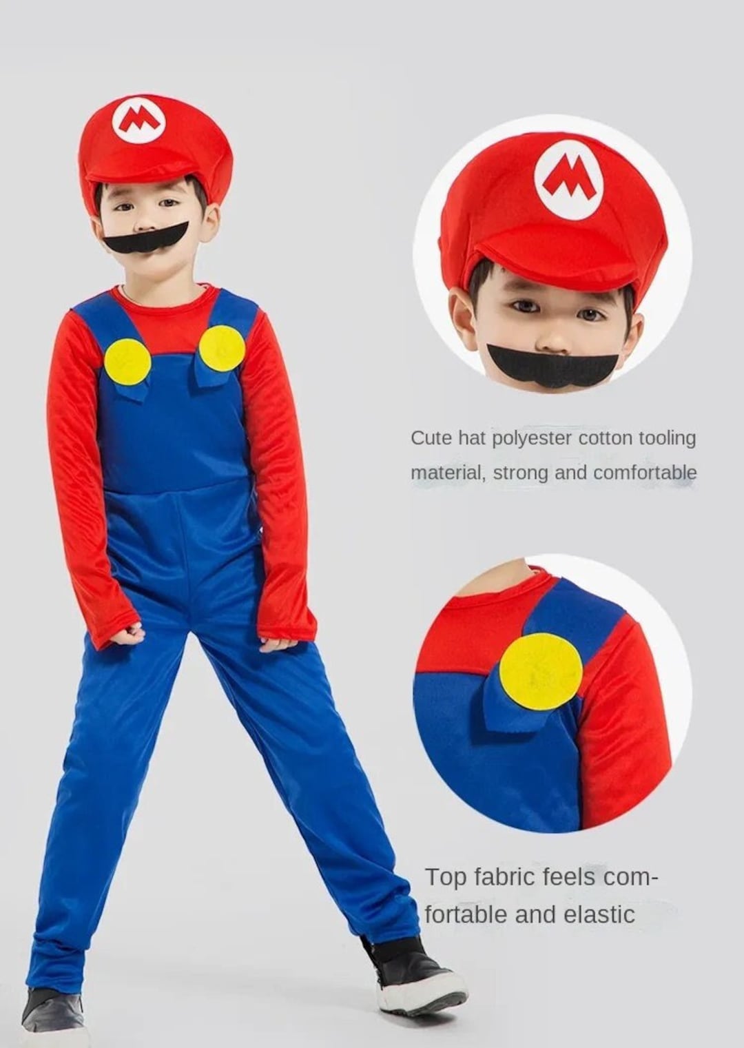 Super Mario Clothes Costumes for Kids / Boys mario & Luigi Etsy