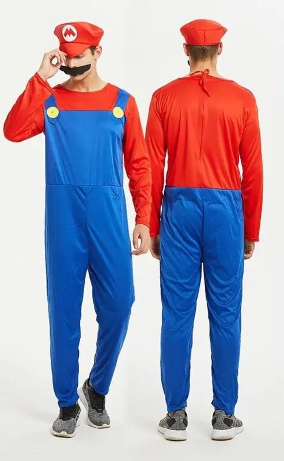 Super Mario Clothes Costumes for Adults / Men mario & Luigi Etsy