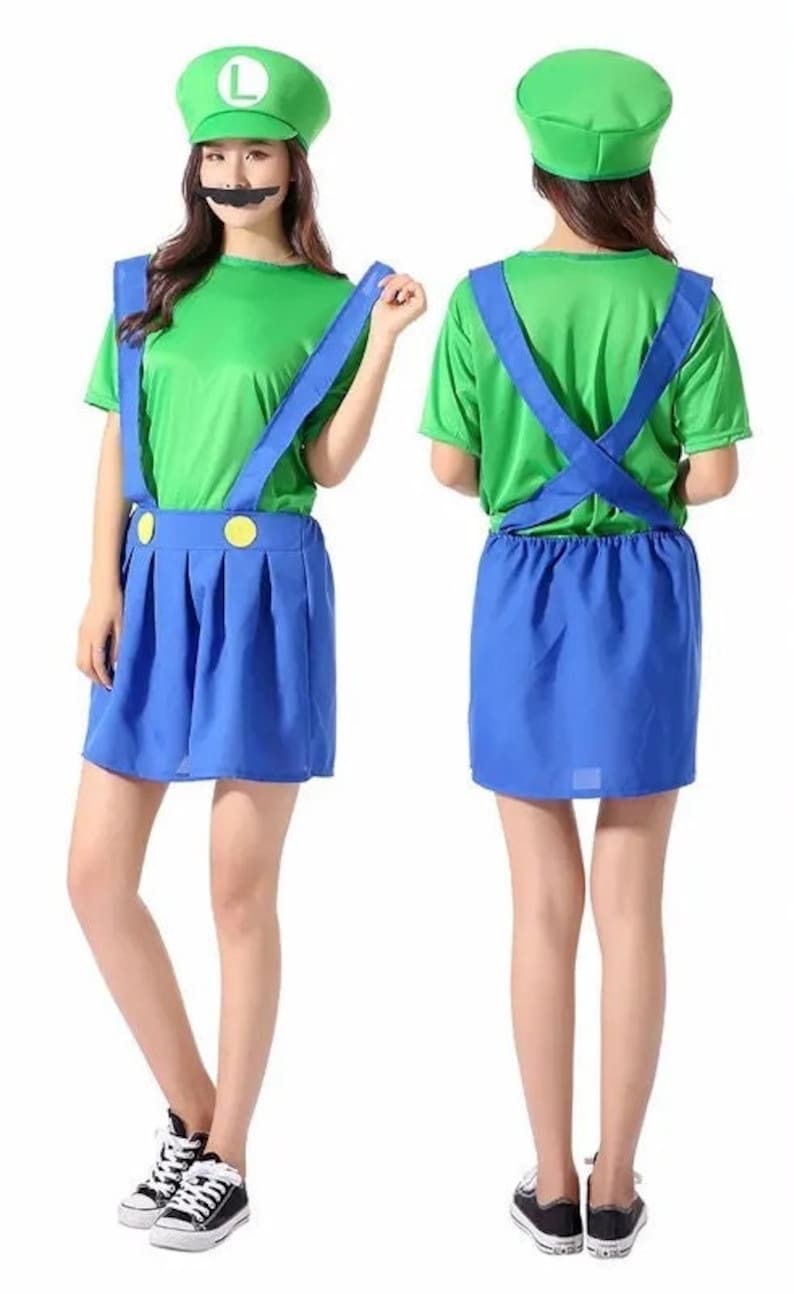 Super Mario Clothes Costumes for Adults / Women mario & Etsy