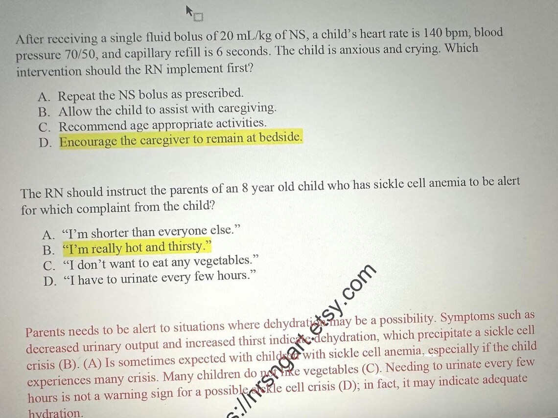 Dpe Question Pattern HESI Peds Practice Guide: 300+ Questions - Etsy