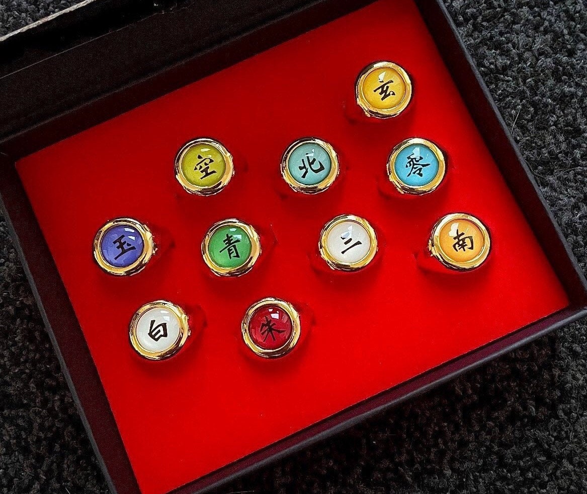 Naruto akatsuki ring -  México