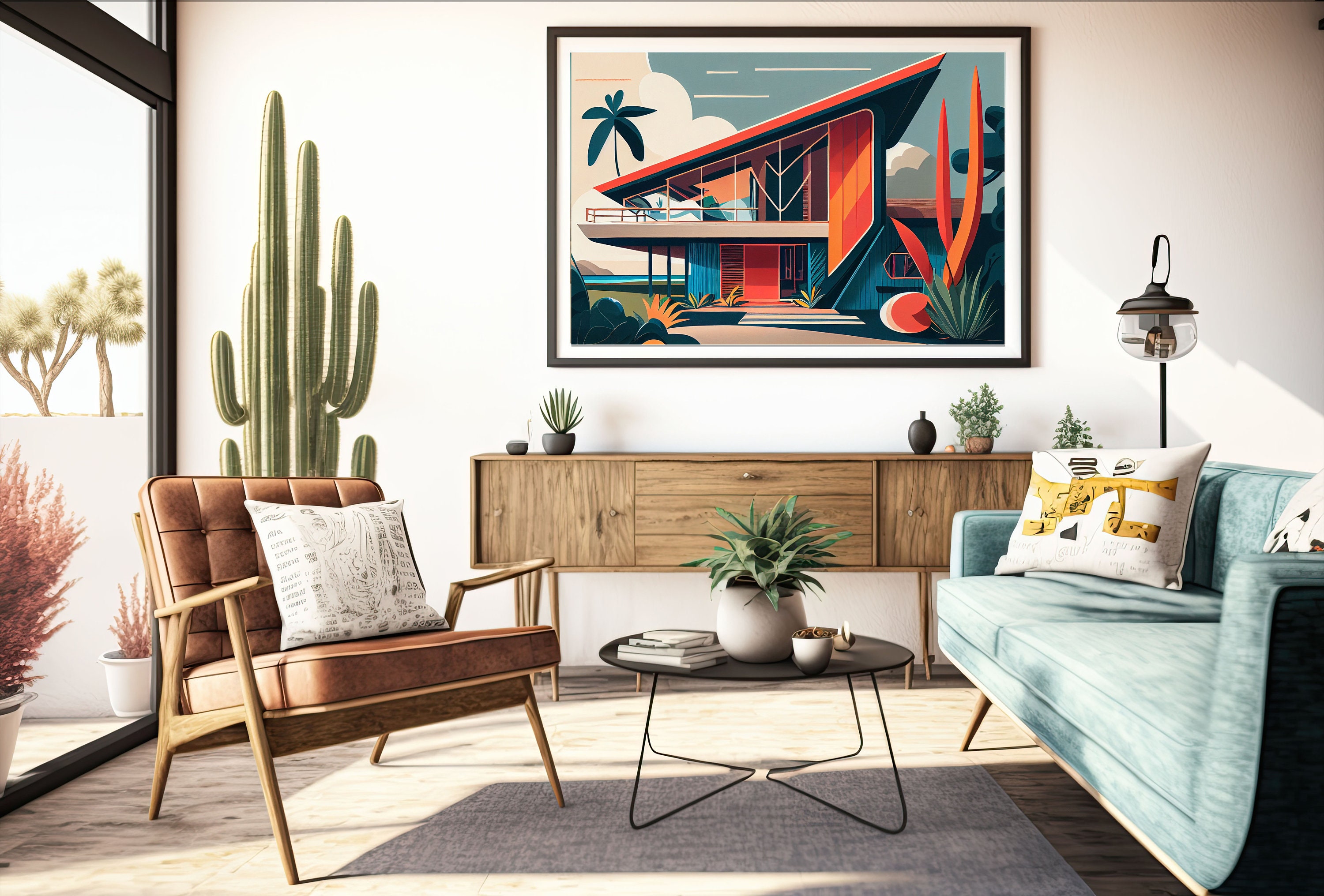 Timeless Artwork for Mid Century Modern Homes