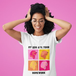 My Dog Ate Your HomeworkTeacher Shirt, Back to School Retro  Teacher Tee First Day for Learning Gift For Teacher Appreciation TShirtUnisex