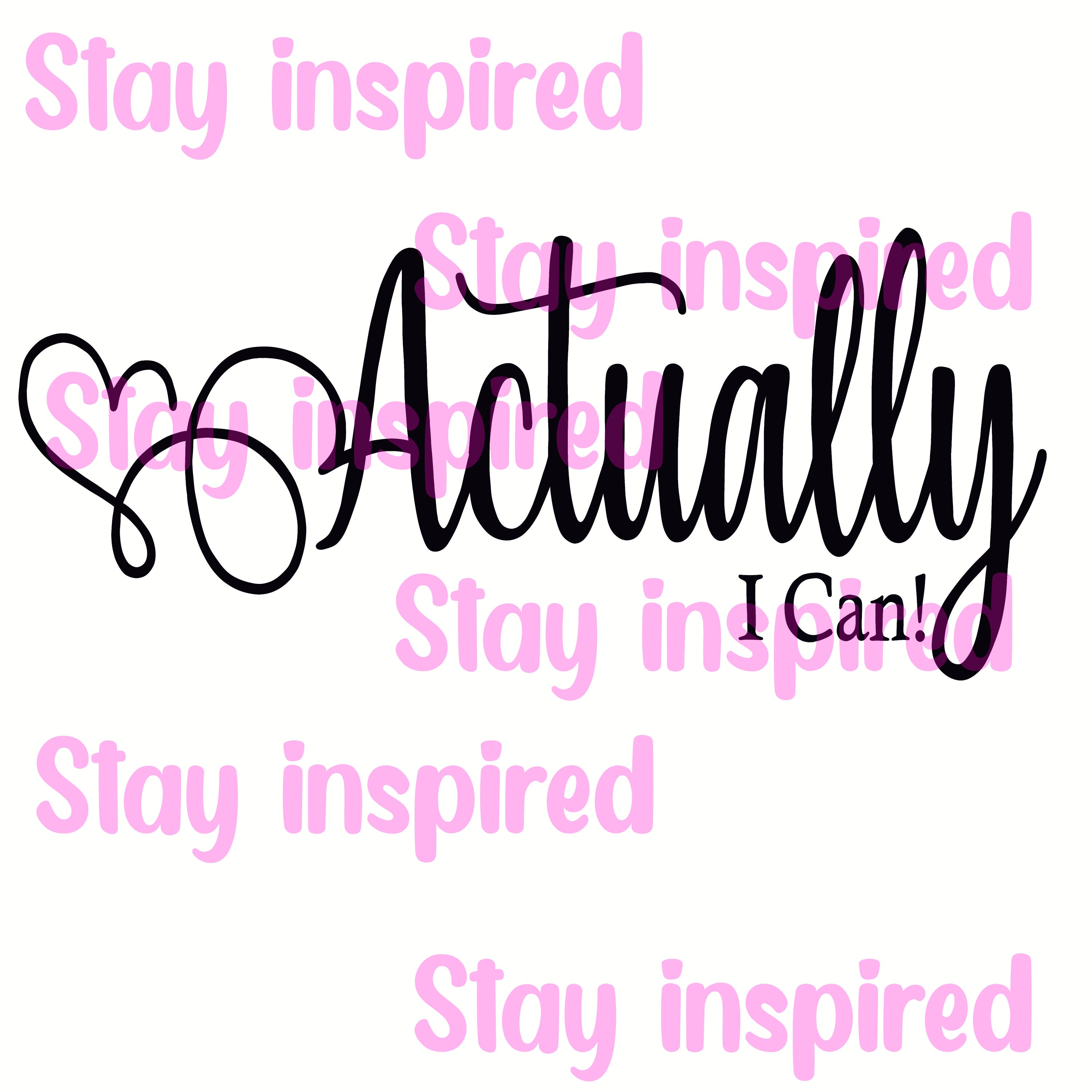 Actually I Can - Etsy