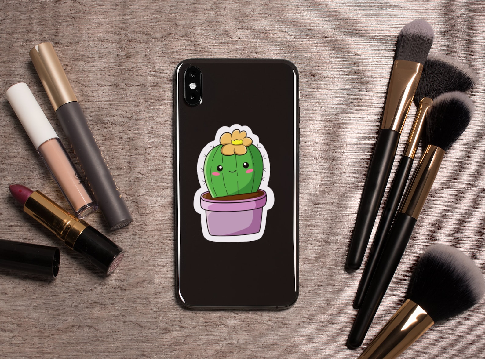 Cute Cactus PNG Digital Stickers. Download and Print or Use Digitally ...