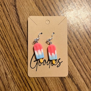 Popsicle Earrings Ice Cream Treat Earrings