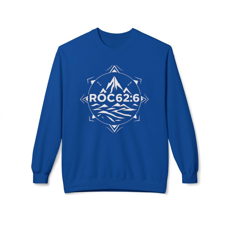 ROC626 Merch - Gildan Crewneck Sweatshirt: Stay Cozy in Style, Unisex Midweight Softstyle, Eco-Friendly, Better Cotton Blend, Oeko-Tex Royal