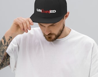 Gorra Snapback UNBoundED / Ropa cristiana / Gorra con las Escrituras / Ropa inspiradora / Ropa motivacional / Gorra cristiana / Gorra Snapback con Dios