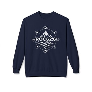 ROC626 Merch - Gildan Crewneck Sweatshirt: Stay Cozy in Style, Unisex Midweight Softstyle, Eco-Friendly, Better Cotton Blend, Oeko-Tex Navy