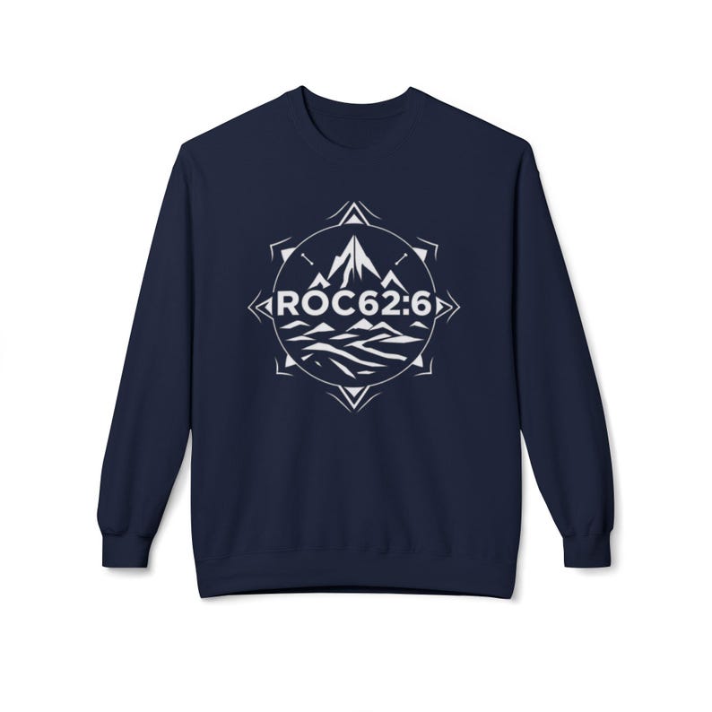 ROC626 Merch - Gildan Crewneck Sweatshirt: Stay Cozy in Style, Unisex Midweight Softstyle, Eco-Friendly, Better Cotton Blend, Oeko-Tex Navy