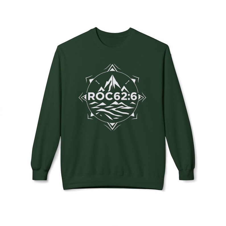 ROC626 Merch - Gildan Crewneck Sweatshirt: Stay Cozy in Style, Unisex Midweight Softstyle, Eco-Friendly, Better Cotton Blend, Oeko-Tex Forest Green