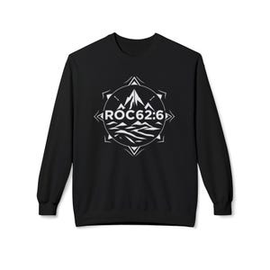 ROC626 Merch - Gildan Crewneck Sweatshirt: Stay Cozy in Style, Unisex Midweight Softstyle, Eco-Friendly, Better Cotton Blend, Oeko-Tex Black