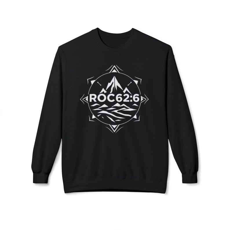 ROC626 Merch - Gildan Crewneck Sweatshirt: Stay Cozy in Style, Unisex Midweight Softstyle, Eco-Friendly, Better Cotton Blend, Oeko-Tex Black