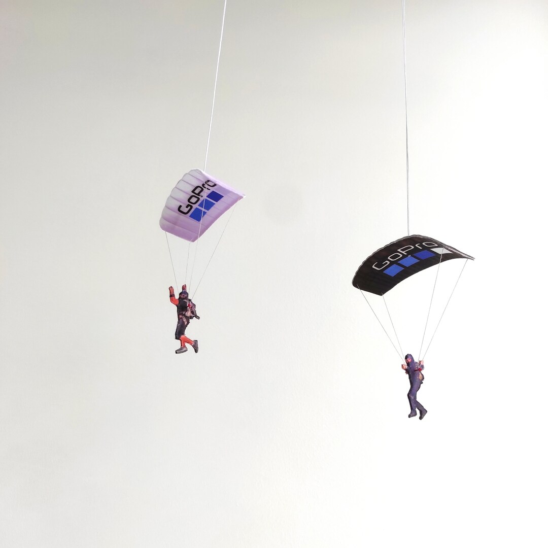 Gift for Skydiver. Skydiver Souvenir, Hanging Ornament Skydiving, Interior and Car Decor for Sky