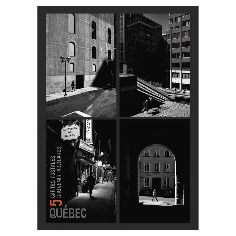 5 postcards from Cité Limoilou in Quebec A set of 5 cards bringing together urban scenes from downtown Quebec. image 6