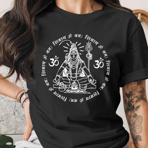 Lord Shiva T-shirt, Hoodie & Sweatshirt - Unique Unisex Hindu Apparel - Shiva Inspired Gift for Hindu - Spiritual Clothing, Hindu shirt