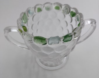 Glass Dish with Beach Glass