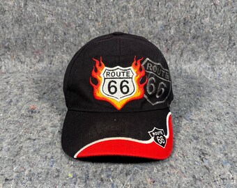 Vintage Route 66 Strap Back Hat