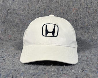 White Honda Promo Strap back Hat