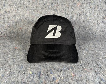 Gorra vintage Bridgestone Golf con correa en la parte posterior