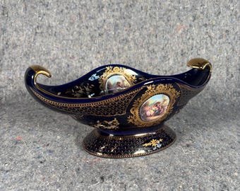 Daria Fine Porcelain Miska Granatowa