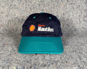 Sombrero vintage con correa trasera de concha Nautilus