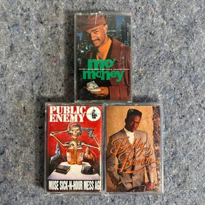 Cassette Tapes (LOT) // Bobby Brown // Public Enemy // Various Artists R&B // Hiphop