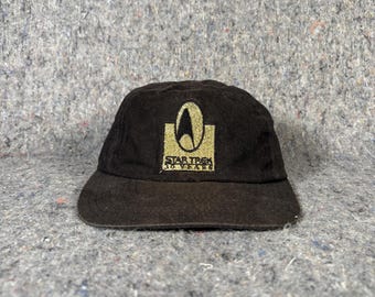 Gorra vintage con correa ajustable en la parte trasera del 30.º aniversario de Star Trek de Paramount Picture
