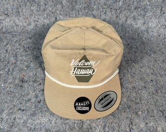 Gorra snapback beige Volcom "Hawaii" edición limitada