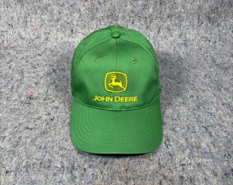 Green John Deer snapback hat