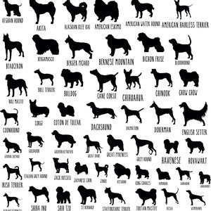 PEEKING DOG SVG, Peeking Dog Clipart, Peeking Dog Svg Files For Cricut, Peeking Dog Silhouette Svg,100 Dog Breeds silhouette isolated,