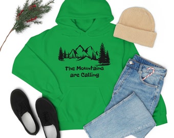 Mountains Hoodie, Outdoor Hoodies, Hiking Sweatshirt, Outdoor Unisex Hooded Sweatshirt, Sweatshirts, Hoodies