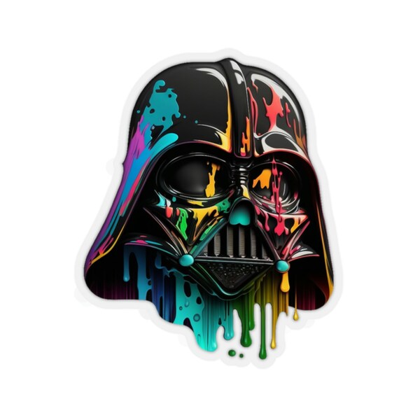 Rat Fink Darth Vader Vinyl Decal Stickers - 2-6 Inch, Glossy Finish, Multi-Placement