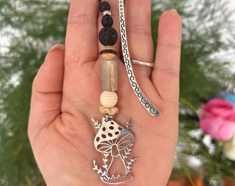 Unique mushroom diffuser bookmark.