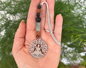 Unique Tree of Life and Buddha Diffuser Bookmark.